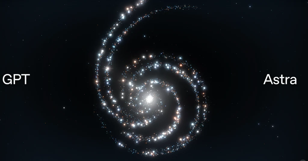 ChatGPT Astra Galaxy Illustration
