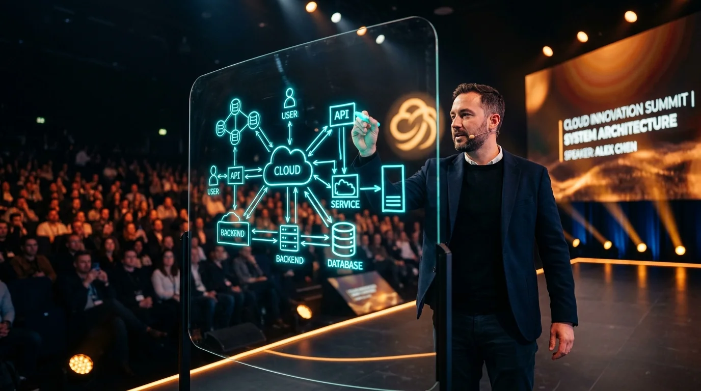 Beyond Slides: Whiteboard Power in Tech Talks