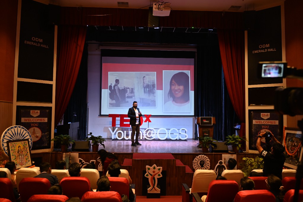 Ritwik Joshi on TEDxYouth@OGS Stage