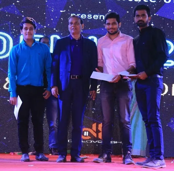 Ritwik getting 30000 award for industry activity second time